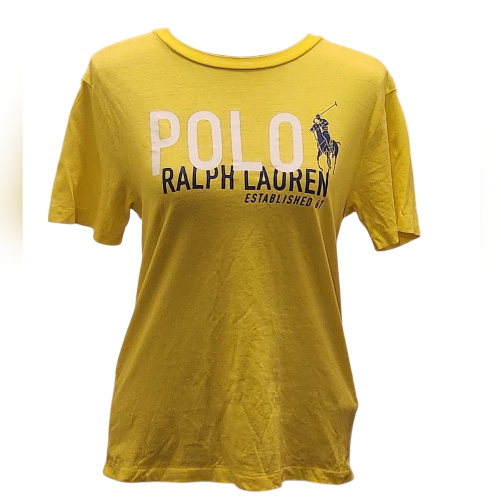 Polo Ralph Lauren Yellow Graphic T-Shirt